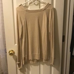 Lauren Conrad Cream Sweater